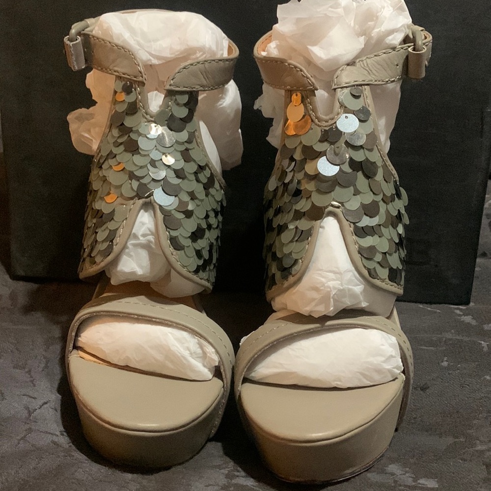 L.A.M.B. Keita high heel sandals